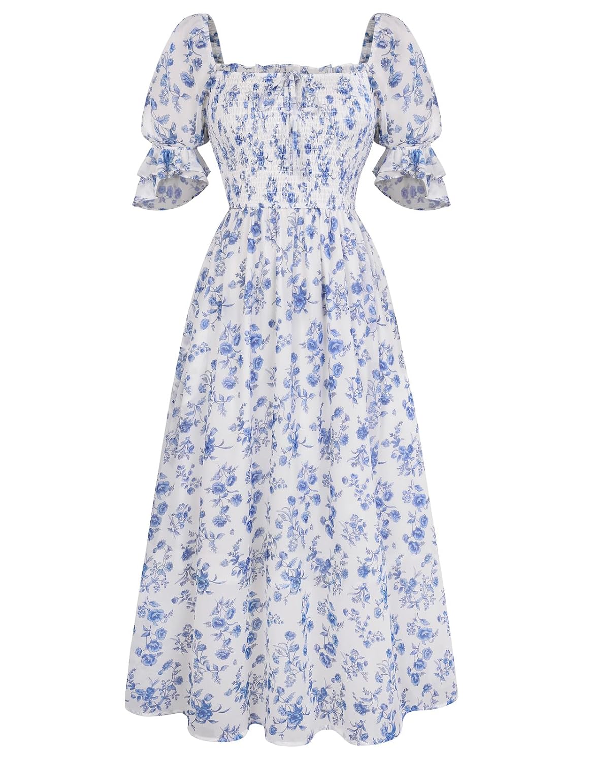 Scarlet Darkness 2026 Summer Floral Dress for Women Cottagecore Smocked Midi Dresses - Review, Price and Buying Guide