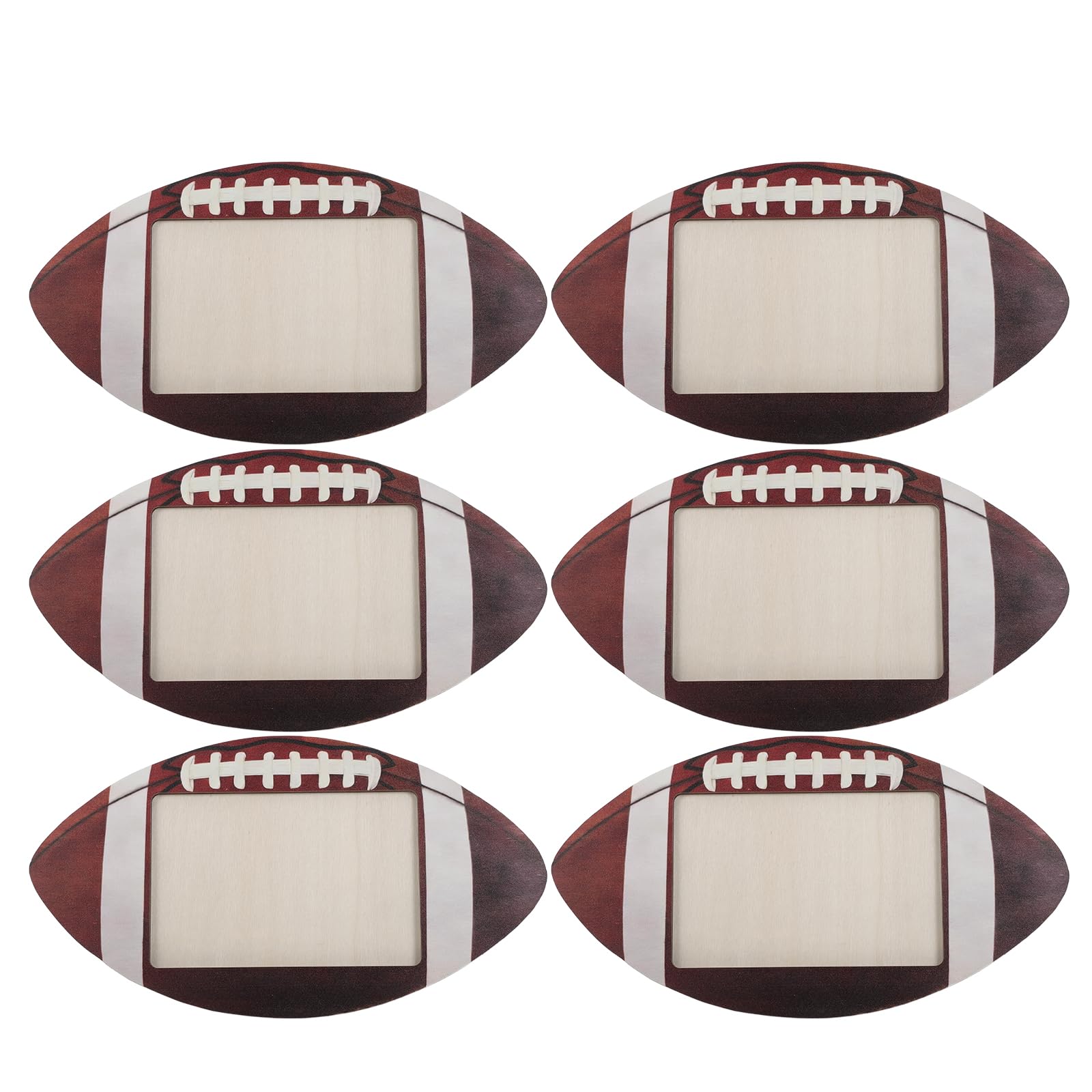 Cadre photo rugby en bois lot de 6 presents parfaits pour souvenirs scolaires et cadeaux