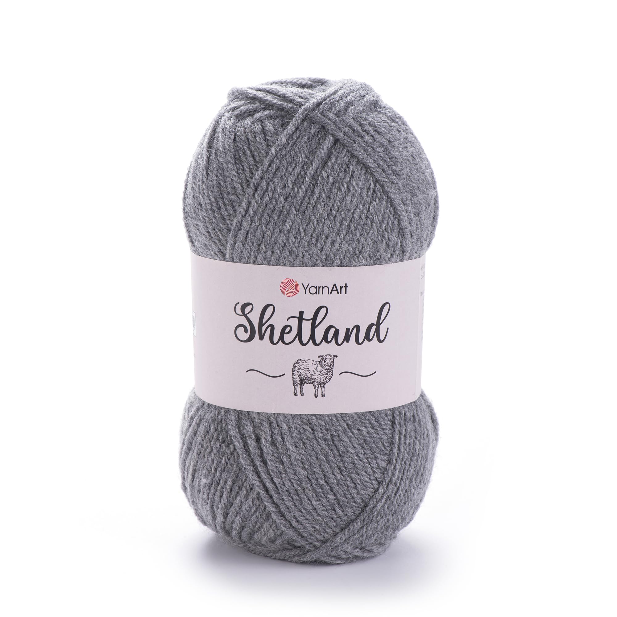 YarnArt El Örgü İpi SHETLAND, 530, 5x100 gr