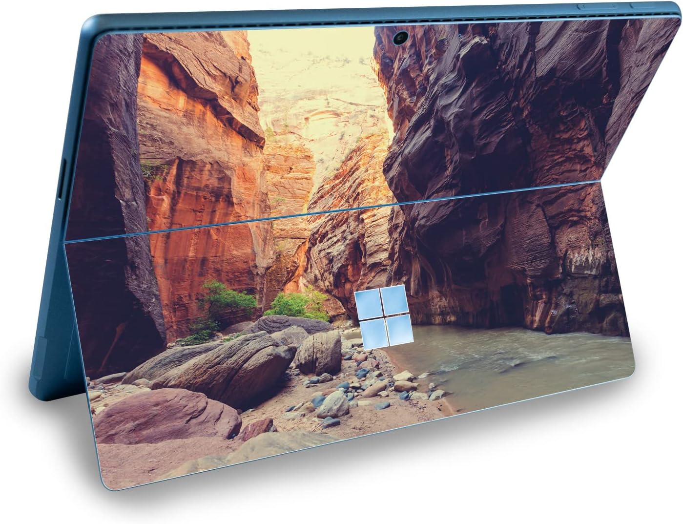 MightySkins Skin Compatible with Microsoft Surface Pro 9 (2022) - The Narrows | Protective, Durable, and Unique Vinyl Decal wrap Cover | Easy to Apply & Change Styles | Made in The USA