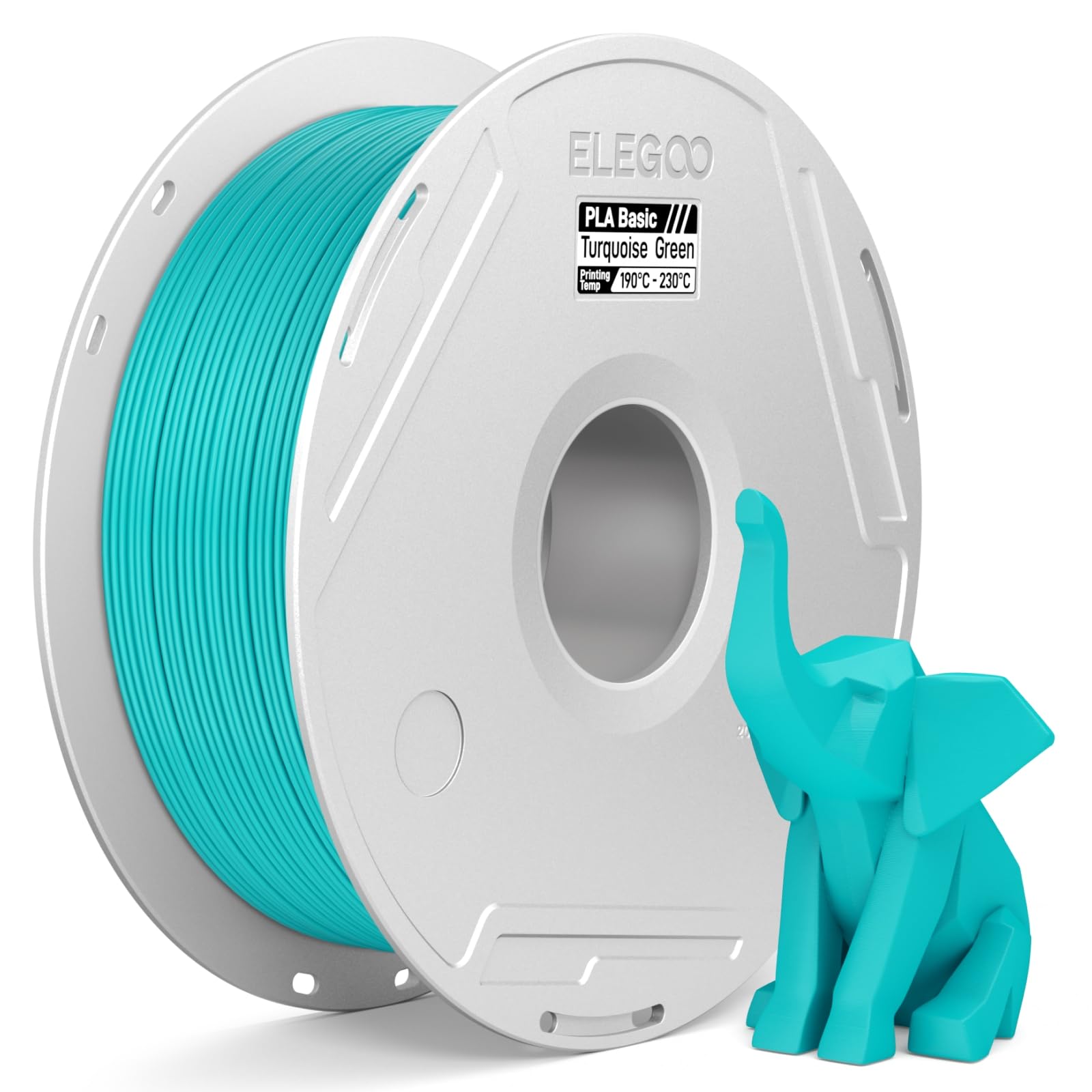 ELEGOO PLA Filament 1KG - Black Refill -26
