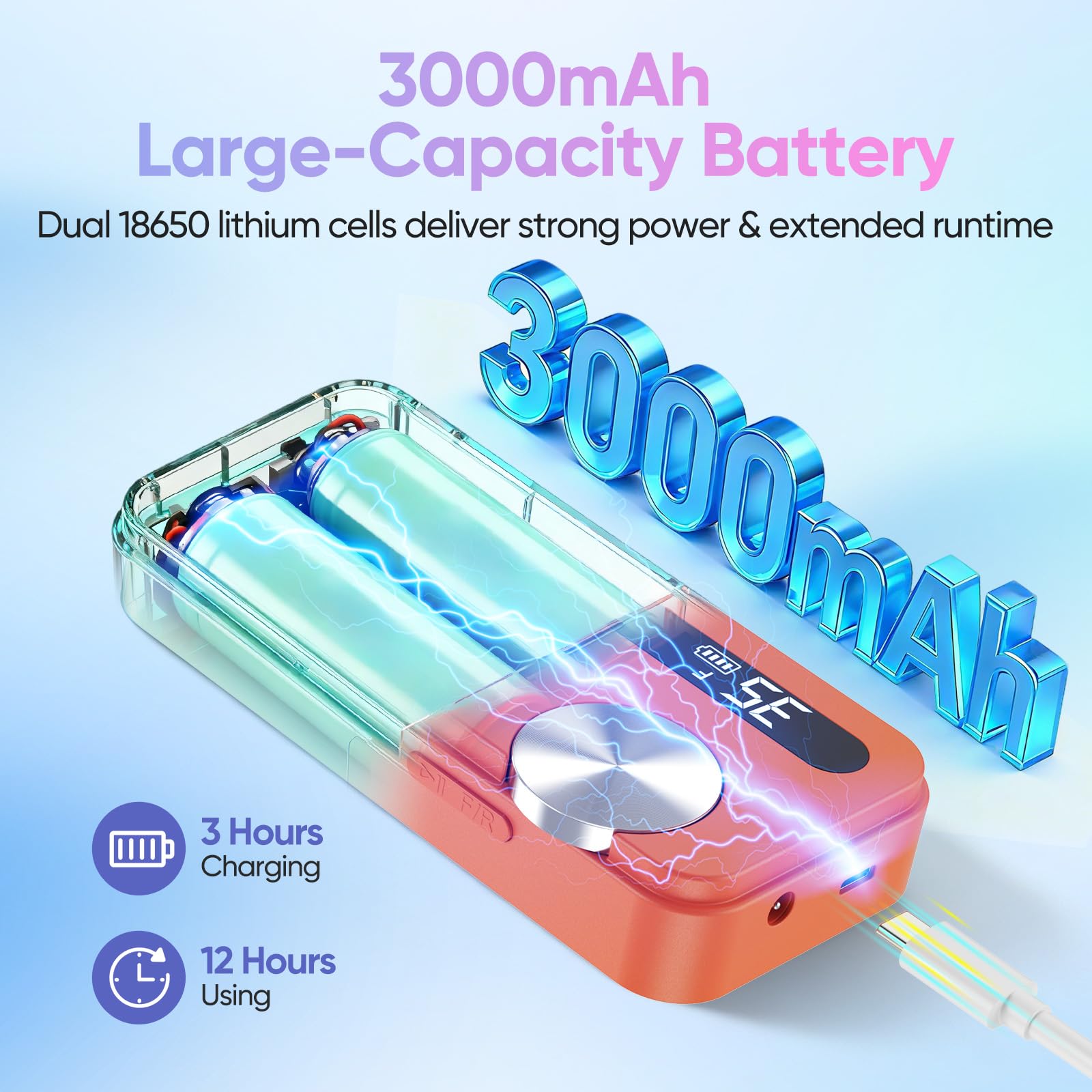 Fresa elettrica per unghie con 12 inserti lucidanti e 30 nastri abrasivi, 0-35.000 giri/min per manicure e pedicure per tagliare, limare, modellare e curare unghie e cuticole, Regolabile (Arancione)