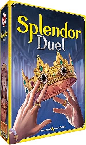 Splendor Duel Juego de mesa Juego de estrategia para dos jugadores para intensas batallas de recolección de gemas Divertido juego familiar para