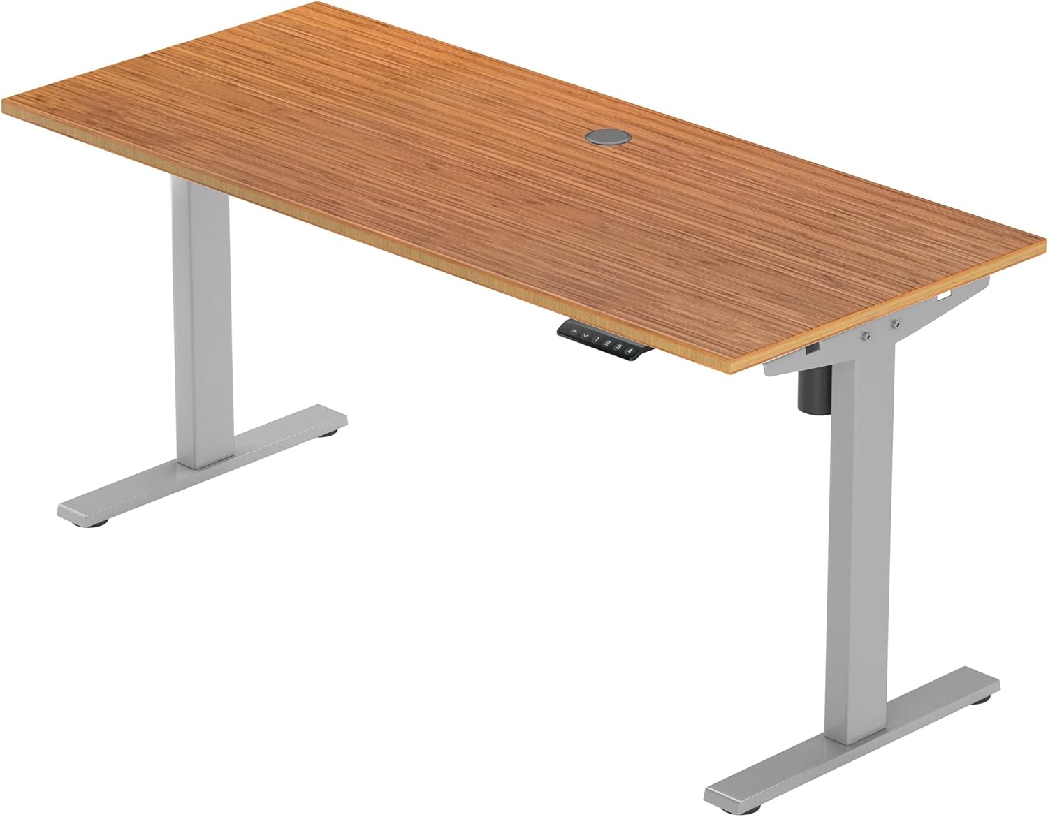 Standing Desk 48x30. Bamboo top 1 inch. Electric Adjustable