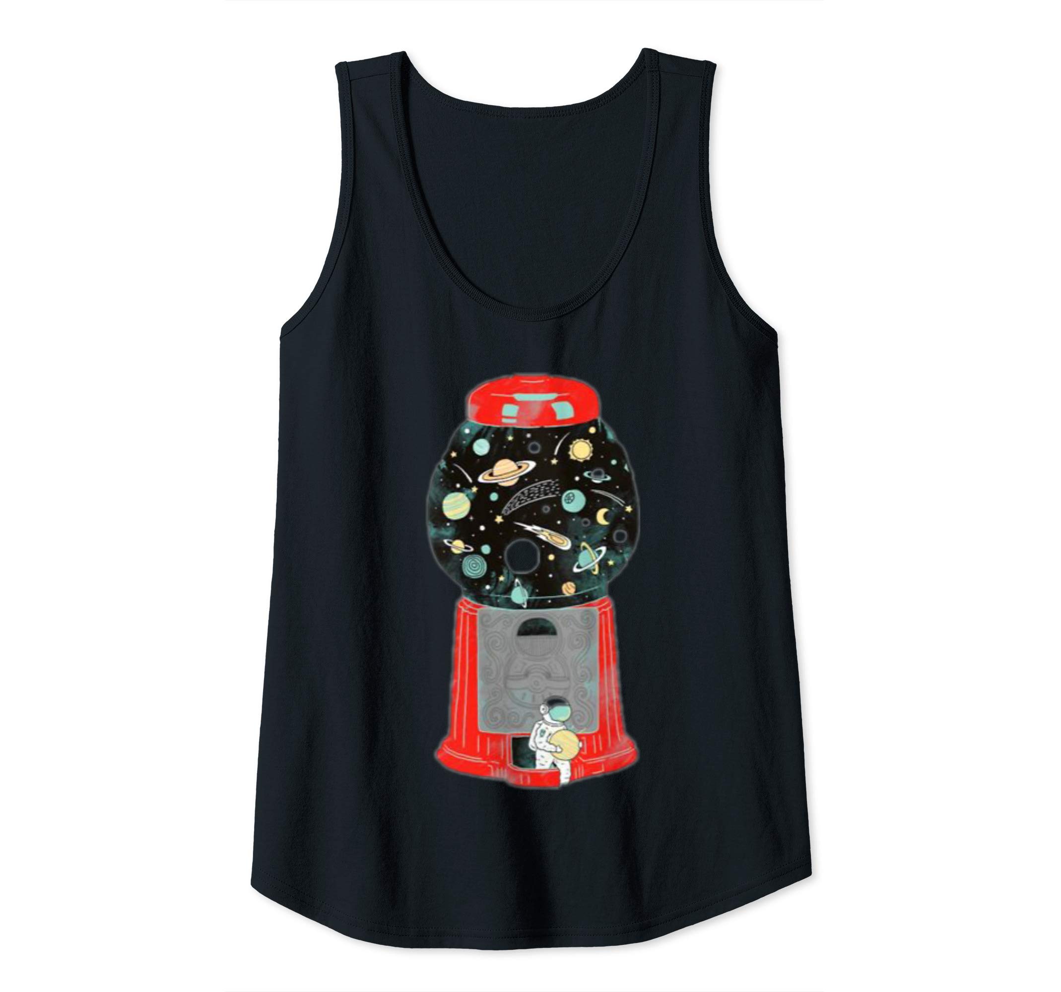 Womens Planet Gumball Machine Tank Top