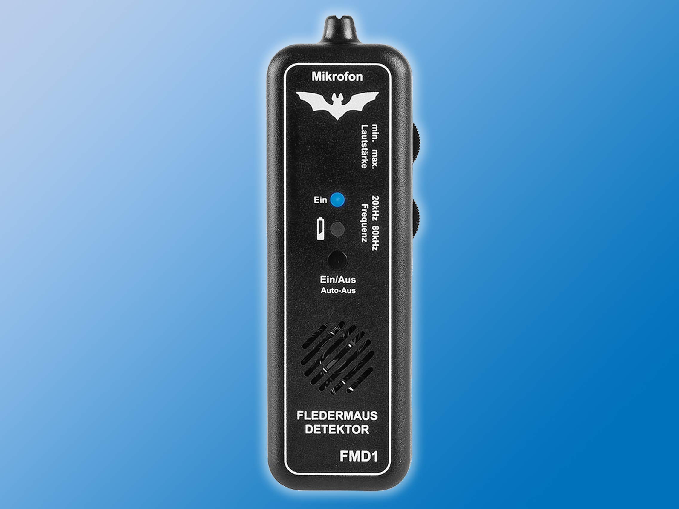 Fledermaus Detektor FMD1 Schwarz Ultraschalldetektor 20-80kHz Fertiggerät