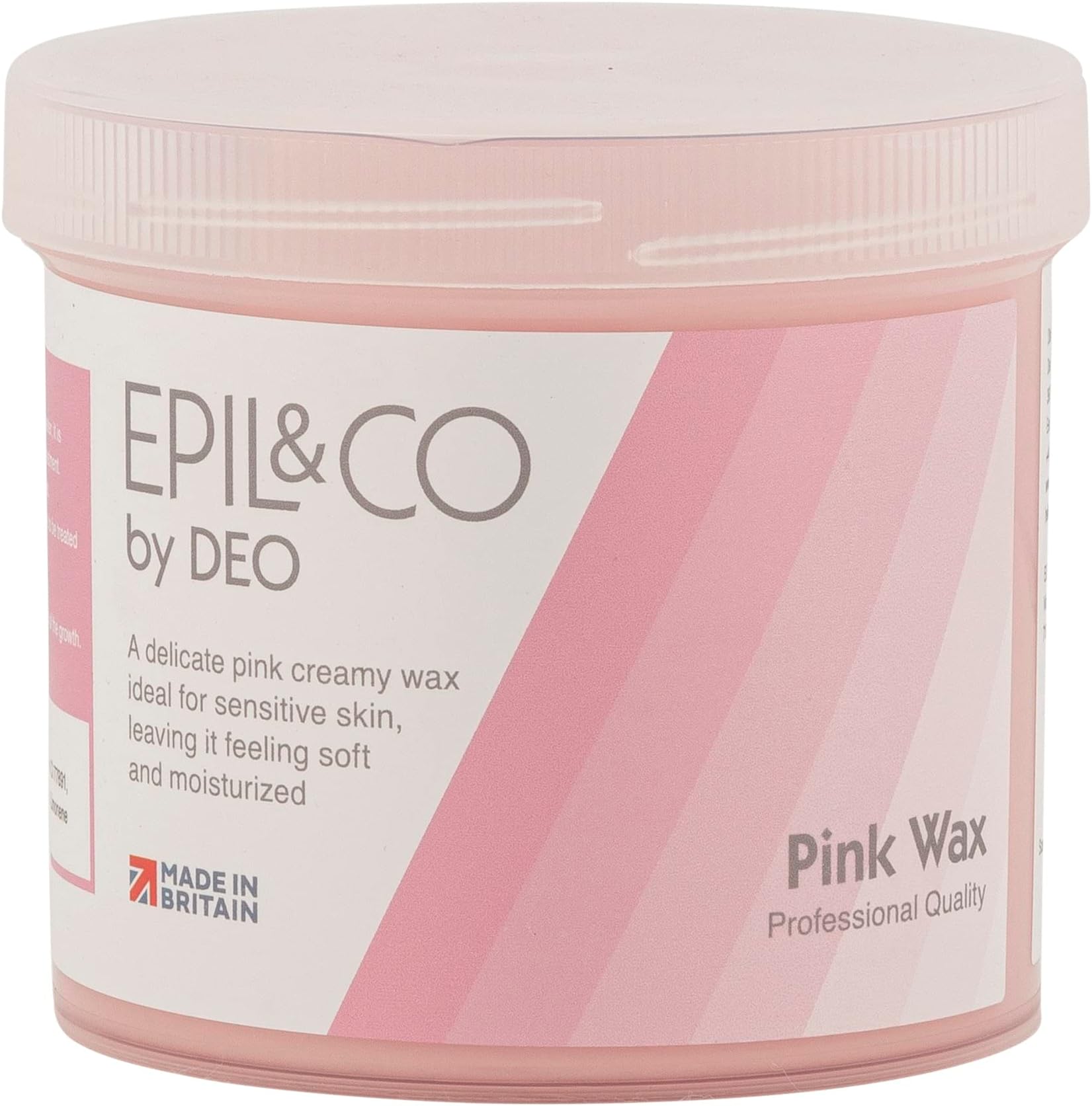 Epil & Co Pink Wax by Deo 425g x 1 Pot - Waxing Leg Body Arm (8903)