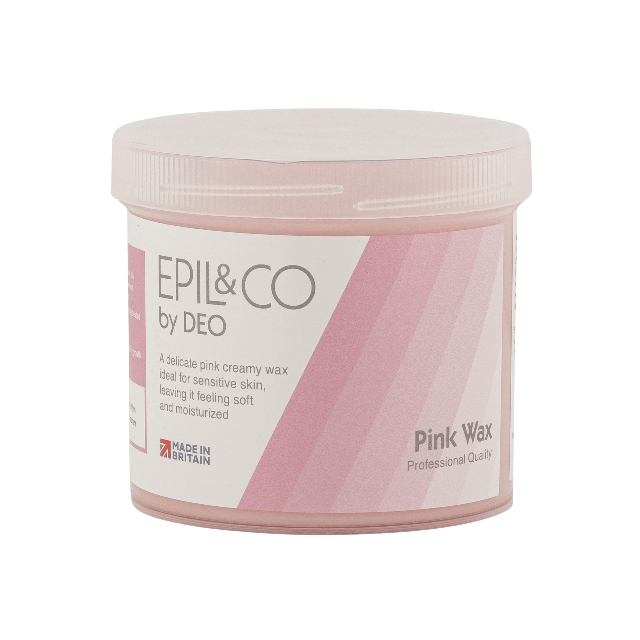 Epil & Co Pink Wax by Deo 425g x 1 Pot - Waxing Leg Body Arm (8903)