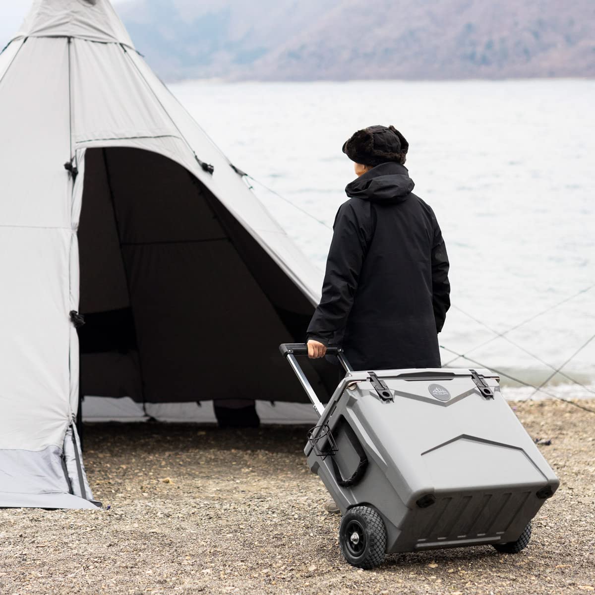 Amazon | [ Mt.SUMI (マウントスミ)] アイスロッククーラー 60QT 
