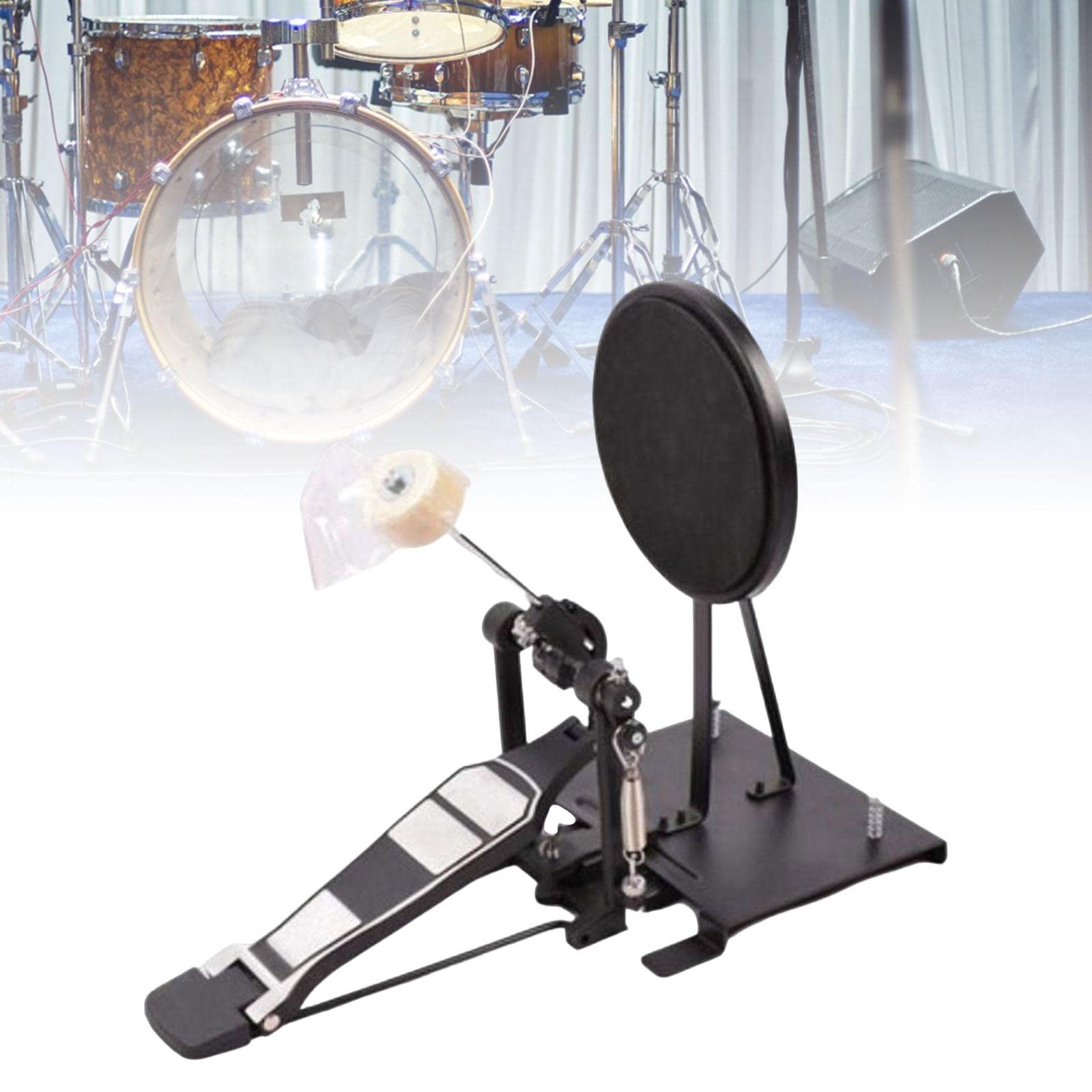 harayaa Heavy Duty Kick Drum Pad, sostituisce Le Parti, con Il Pedale della grancassa, Durevole Pad Muto Regolabile, per Batterista principiante appassionato