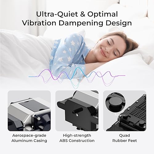 Miniatura 5 de xTool Asistencia de aire, 30 L/min Salida de aire para asistencia de aire láser, el socio para grabador láser D1/D1 Pro, asistencia de aire para