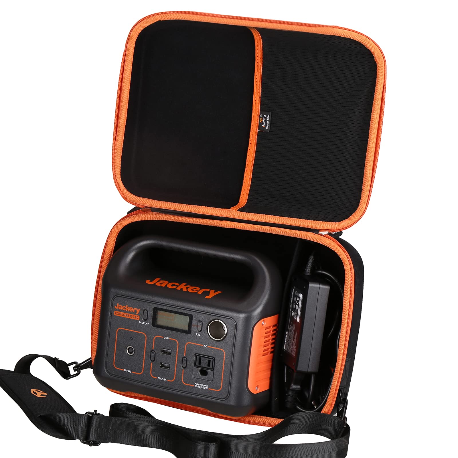 Aproca Hard Travel Storage Case, for Jackery Portable Power Station Explorer 240 240Wh Backup Lithium Battery