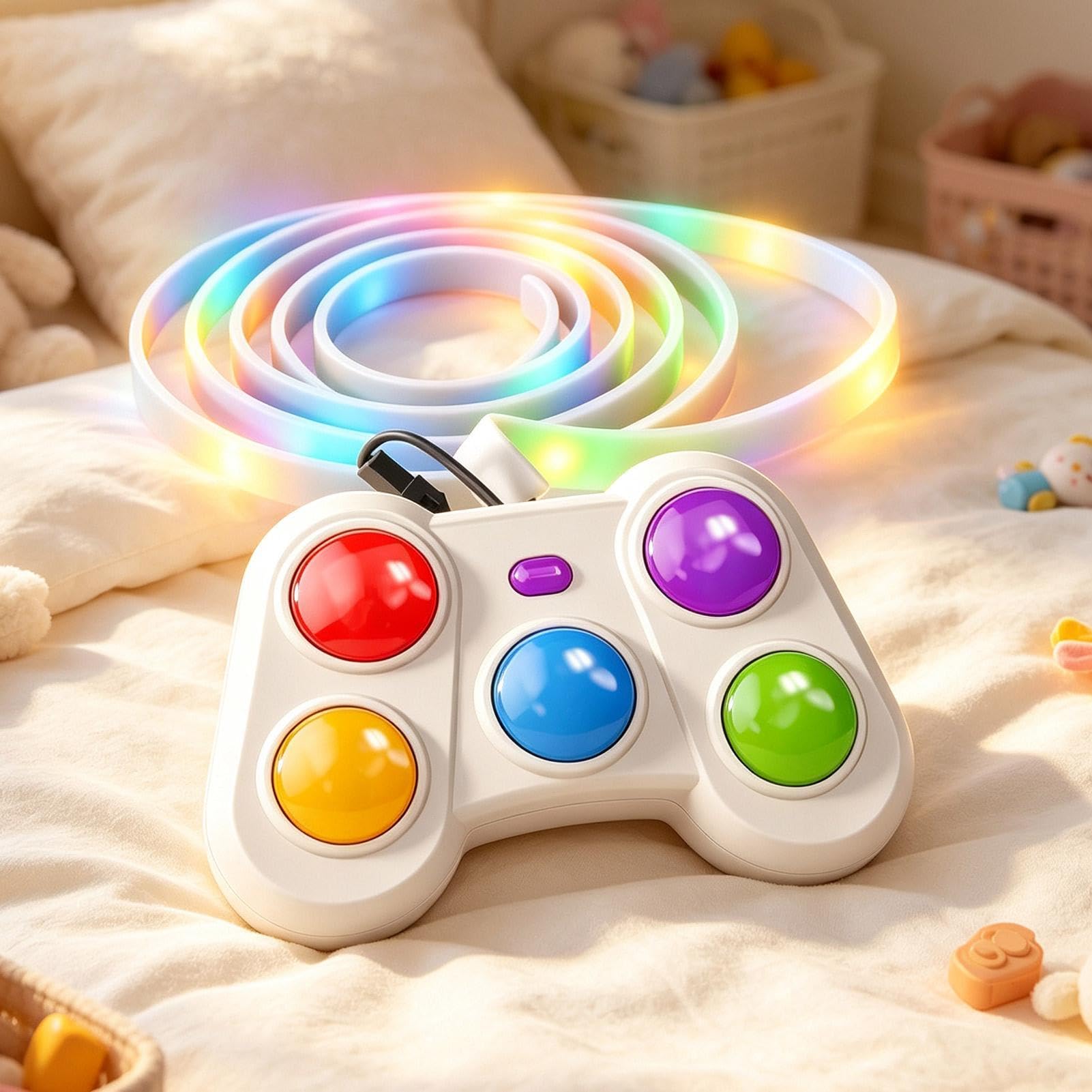 De Bolsillo Portátil Ritmo Portátil Con Sonido Y Luz