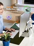 Spedal 4K Webcam with Tripod, Wide Angle 120° USB Webcam, 1/2.8" Sensor, Dual Microphones, Remote Control, Auto Focus for Video Conferencing, Online Meetings, Streaming, Zoom & Teams