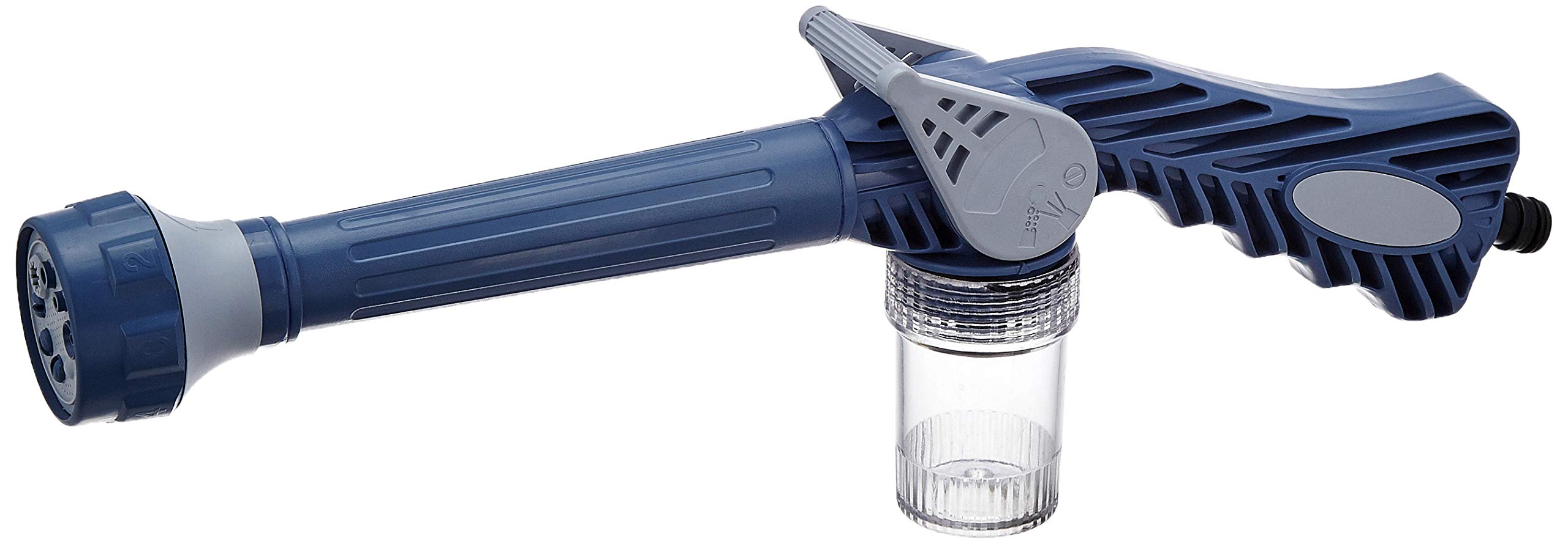 flomaster 8-in-1 turbo water spray gun (blue)