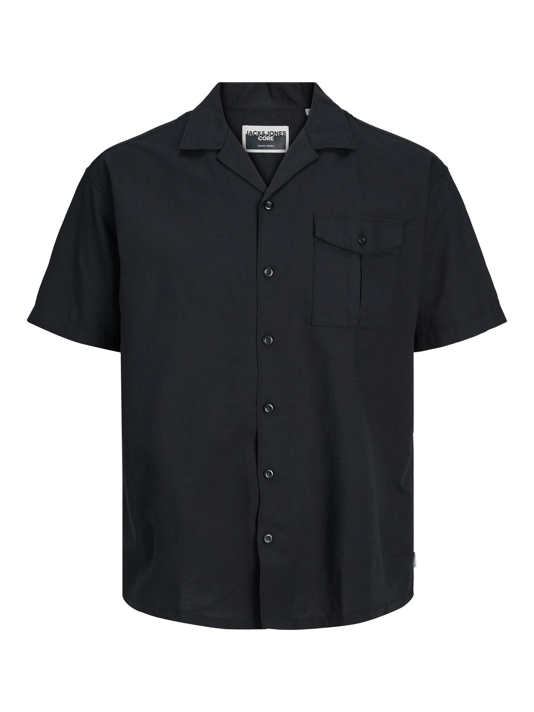 Jack & Jones Jcosummer Area Resort-Camiseta de Manga Corta Camisa para Hombre