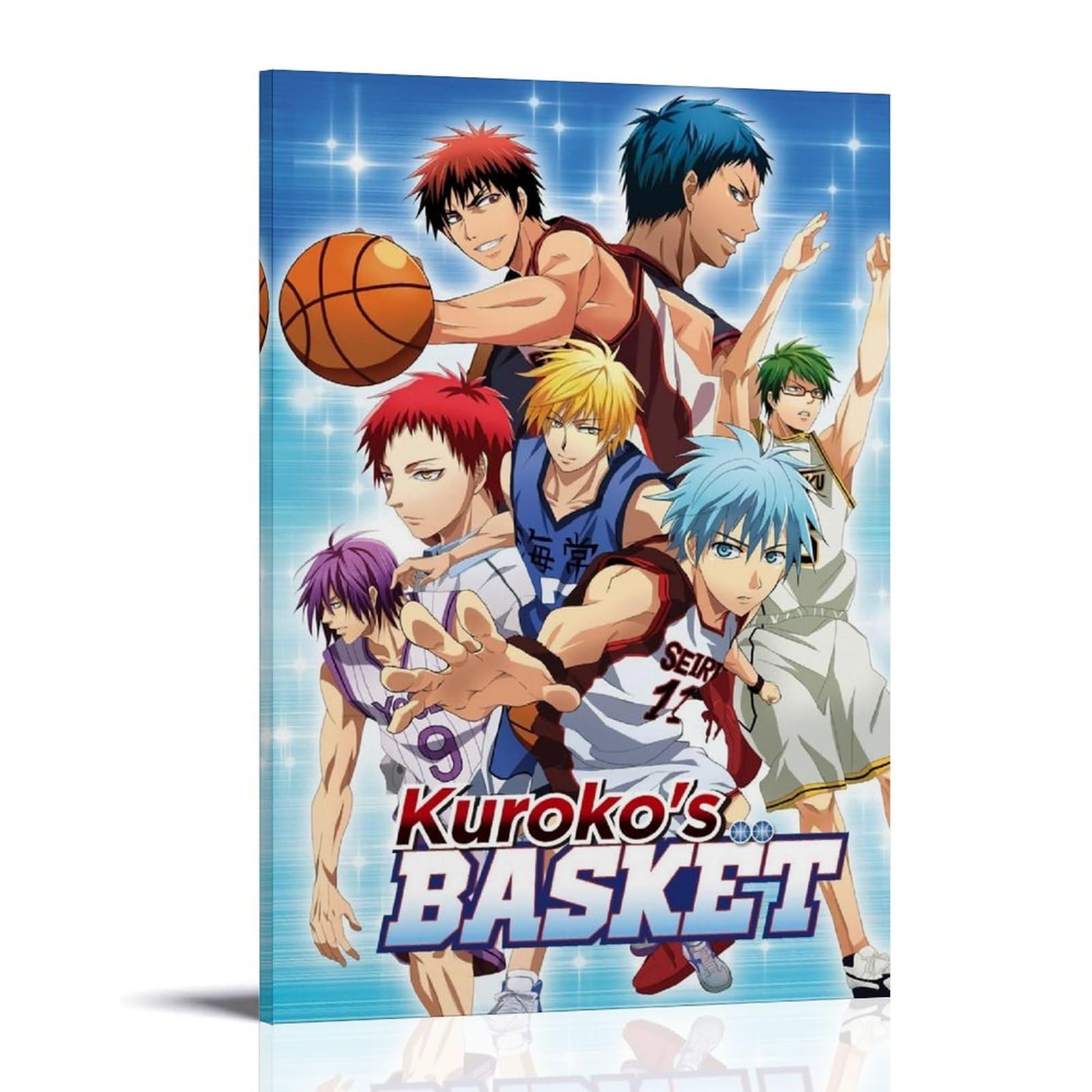 Kuroko's basketbal poster wit gecoat papier sport anime kunst Kuroko's basketbal poster wit gecoat papier sport anime kunst