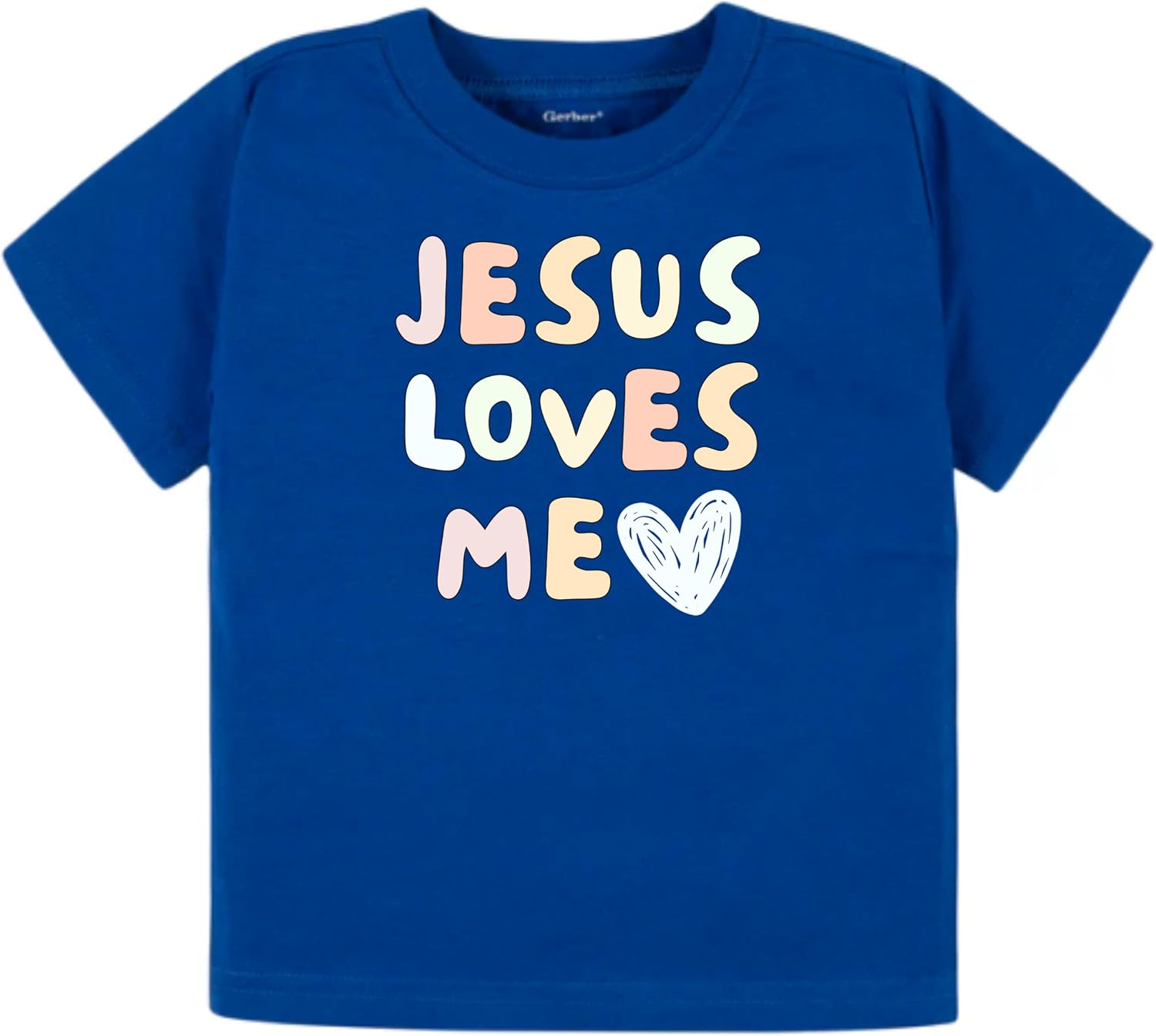 Jesus Loves Me Christian Long Sleeve Shirt for Girls Boys Faith Gift - Jesus T-Shirt
