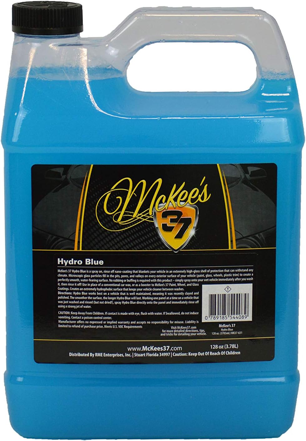 McKee's 37 MK37631 Hydro Blue Sio2 Coating, 128 oz