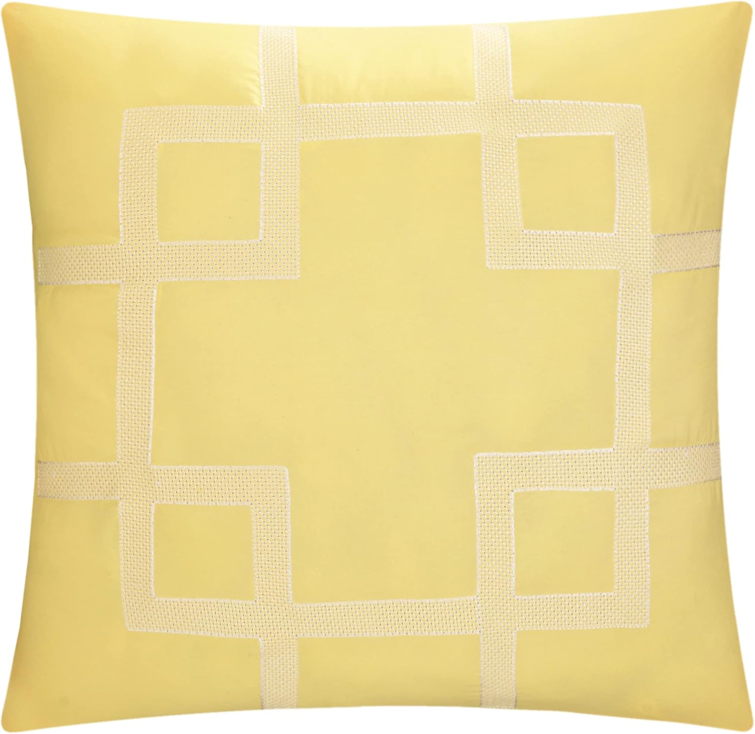 Chic Home Yellow Reversible Bed in a Bag Quilt Set, Twin Size (3 Piece), Madrid - Microfiber Bedding with Geometric Medallion Boho Pattern Print - Quilt, Pillow Sham and Decorative Pillow