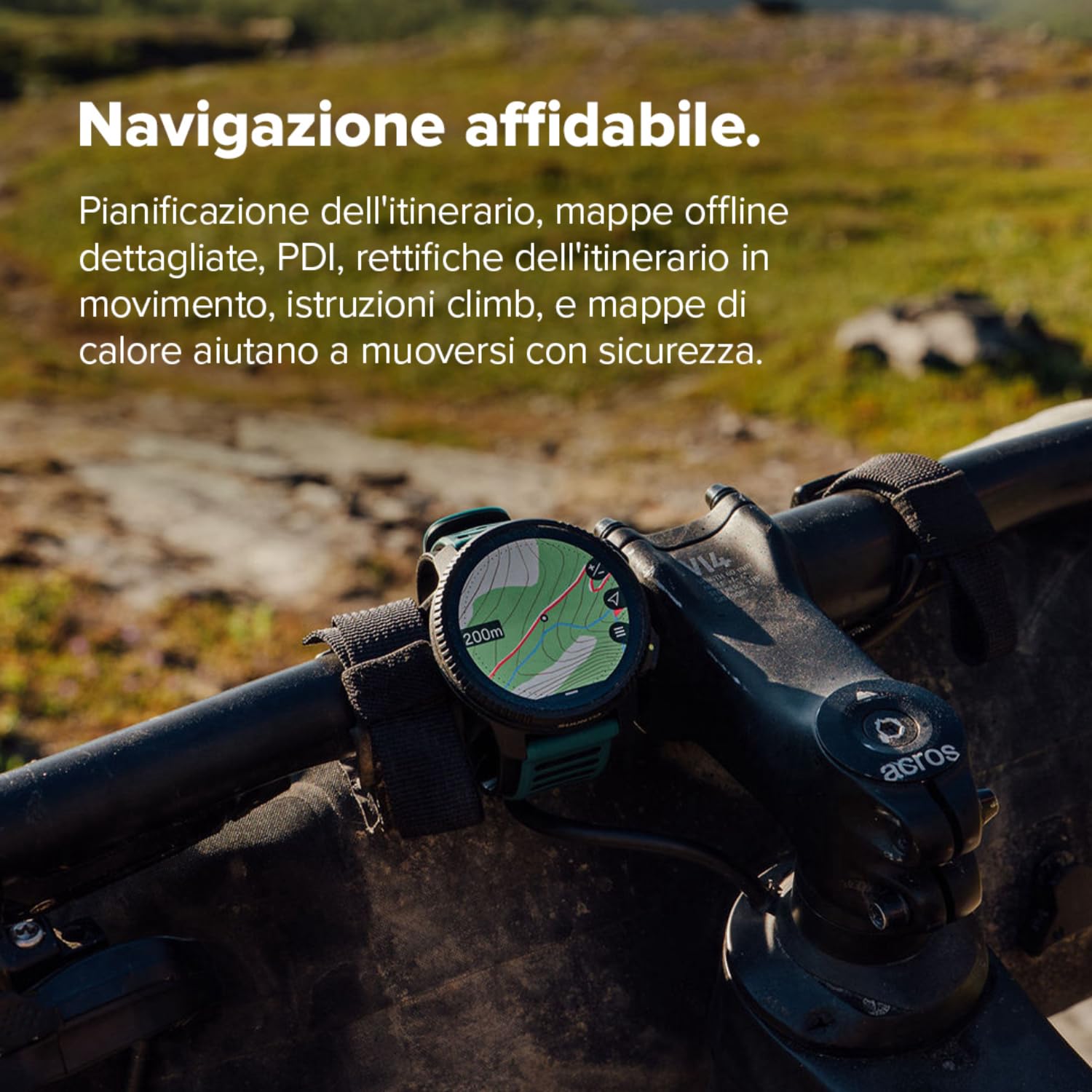 SUUNTO Vertical 2 Orologio da Avventura, GPS Dual-Band, 115+ Modalità Sportive, Touchscreen da 1,5 pollici, Mappe Offline Globali Gratuite, Autonomia della Batteria di 40 Giorni