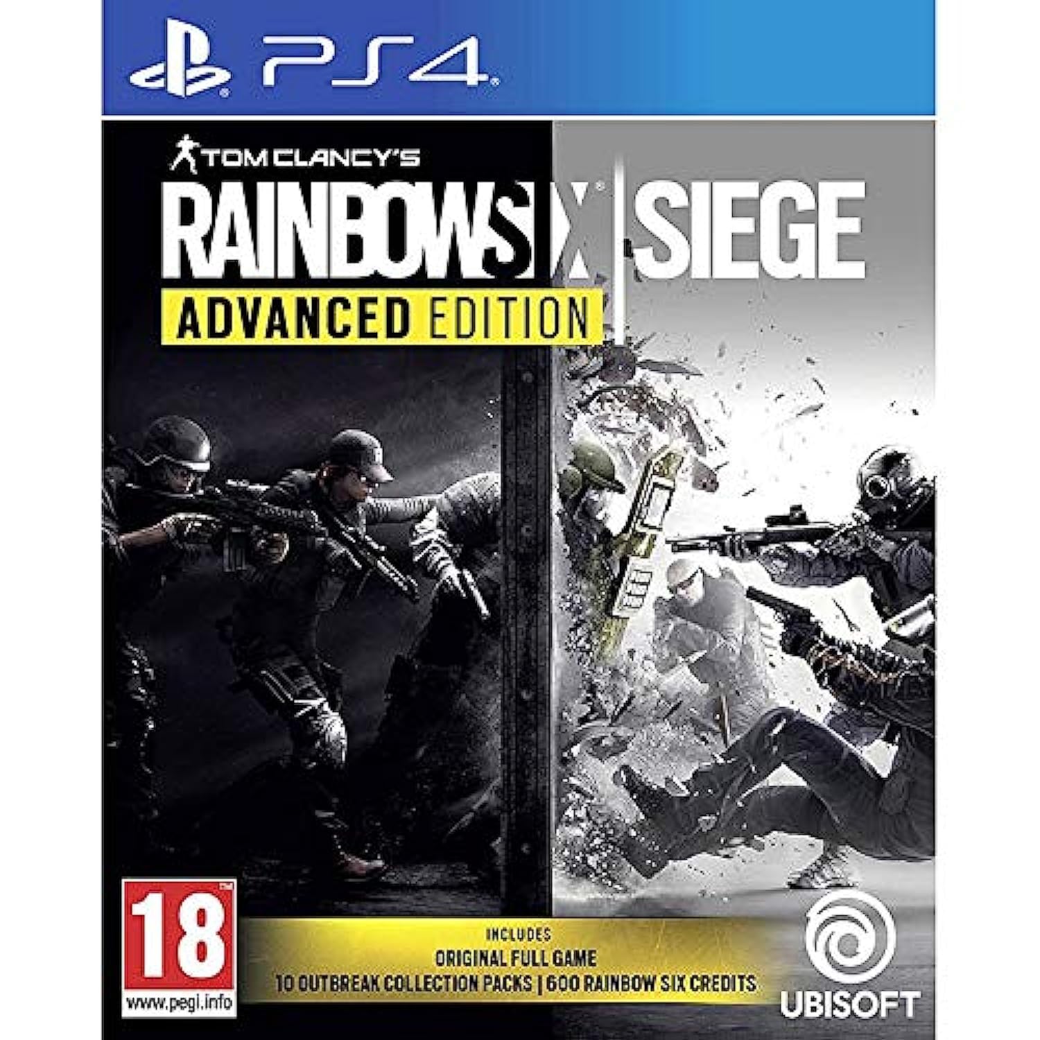 Geekay Games Tom Clancy'S Rainbow Six Siege: Advanced Edition Ps4