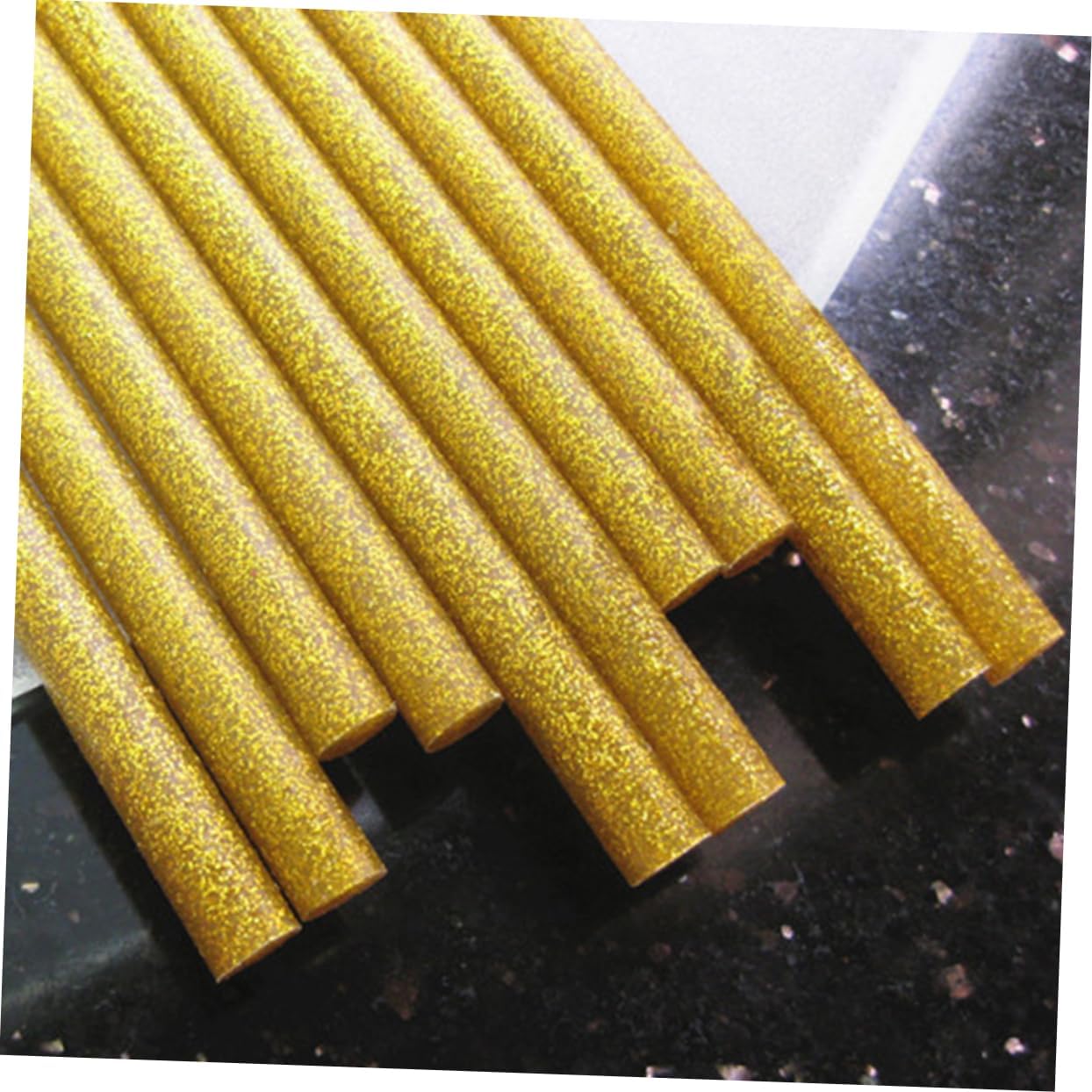 Strong Bond 200pcs Hot Melt Glitter Glue Sticks for Crafting Repairs Random