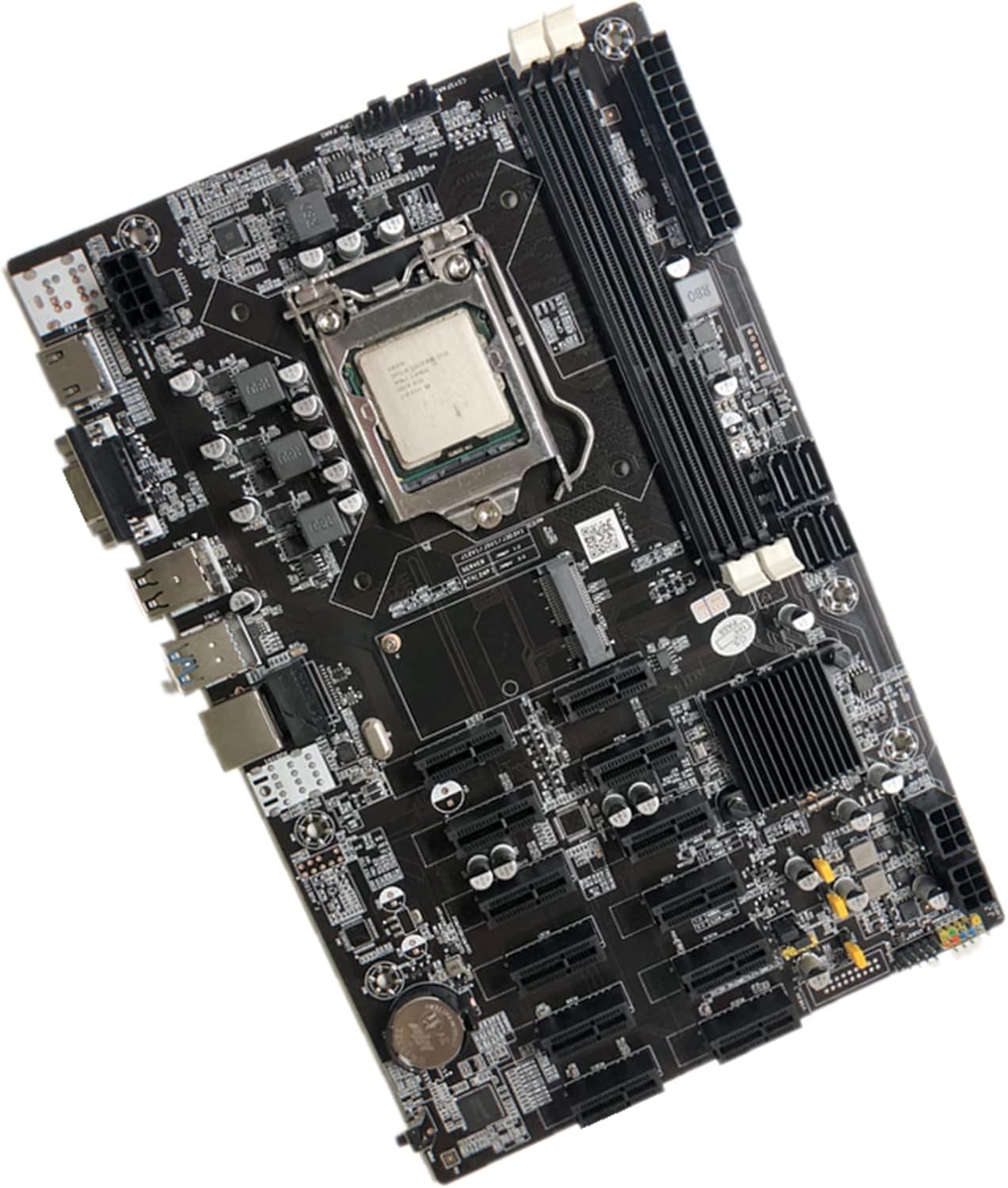 B75-BTC マイナーマザーボード LGA 1155 DDR3 メモリ 12 PCI-E グラフィックスカードスロットマイナー用 楽天市場】LGA  1155マザーボード Intel B75用 デスクトップコンピューターメインボード USB 3.0 SATA DDR3メモリ マンボード  統合サウンドカード/ネットワークカード ...