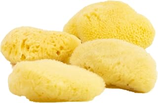 FacialCare Exfoliating Sponge, for A Deep Down Facial Scrub. Natural, Hypoallergenic, Zero Waste. Premium Quality Mediterranean Sea Sponges.
