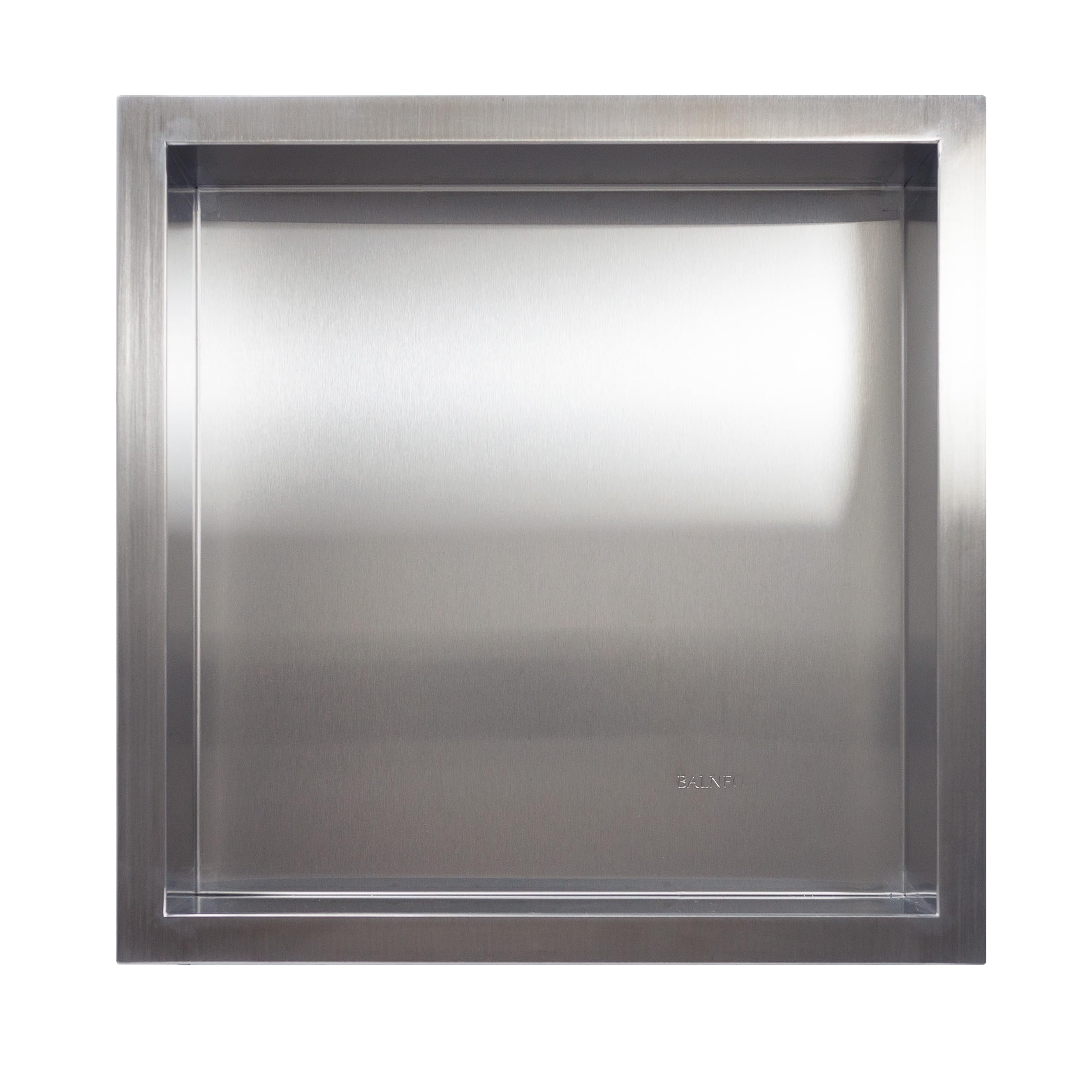 WALL-BOX ONE Nicchia Doccia a Parete in Acciaio Inox 30x30x7cm Impermeabile per Bagno