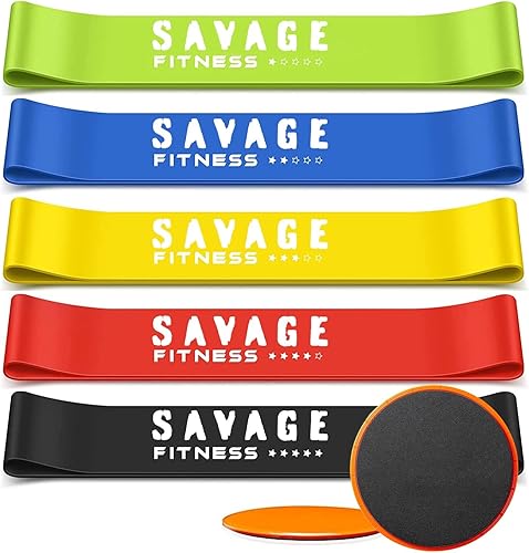 Bandas de resistencia para entrenar y deslizadores de núcleo  Equipo de gimnasio en casa equipo de fitness bandas elásticas de ejercicio mini para disponible en Yaxa Costa Rica