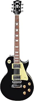 IYV-ILS-340 BK, Solid Body Electric Guitars, Black