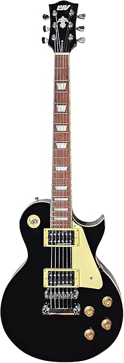 IYV-ILS-340 BK, Solid Body Electric Guitars, Black