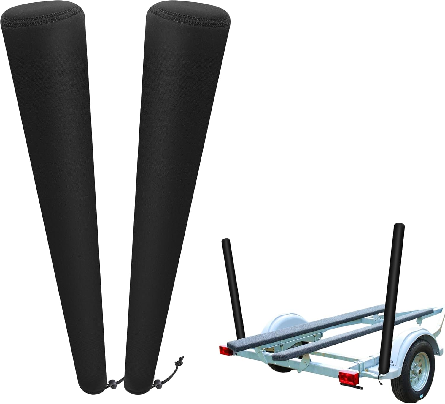 DECOHS Boat Trailer Guide Pole Pad and Cover Neoprene Boat Trailer