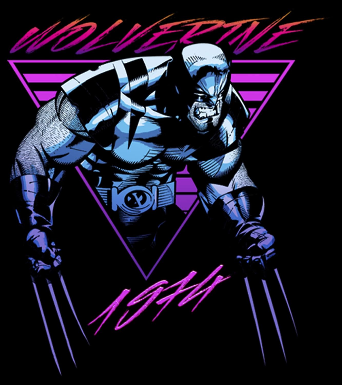 Marvel Men's X-Men Retro Wolverine Hoodie