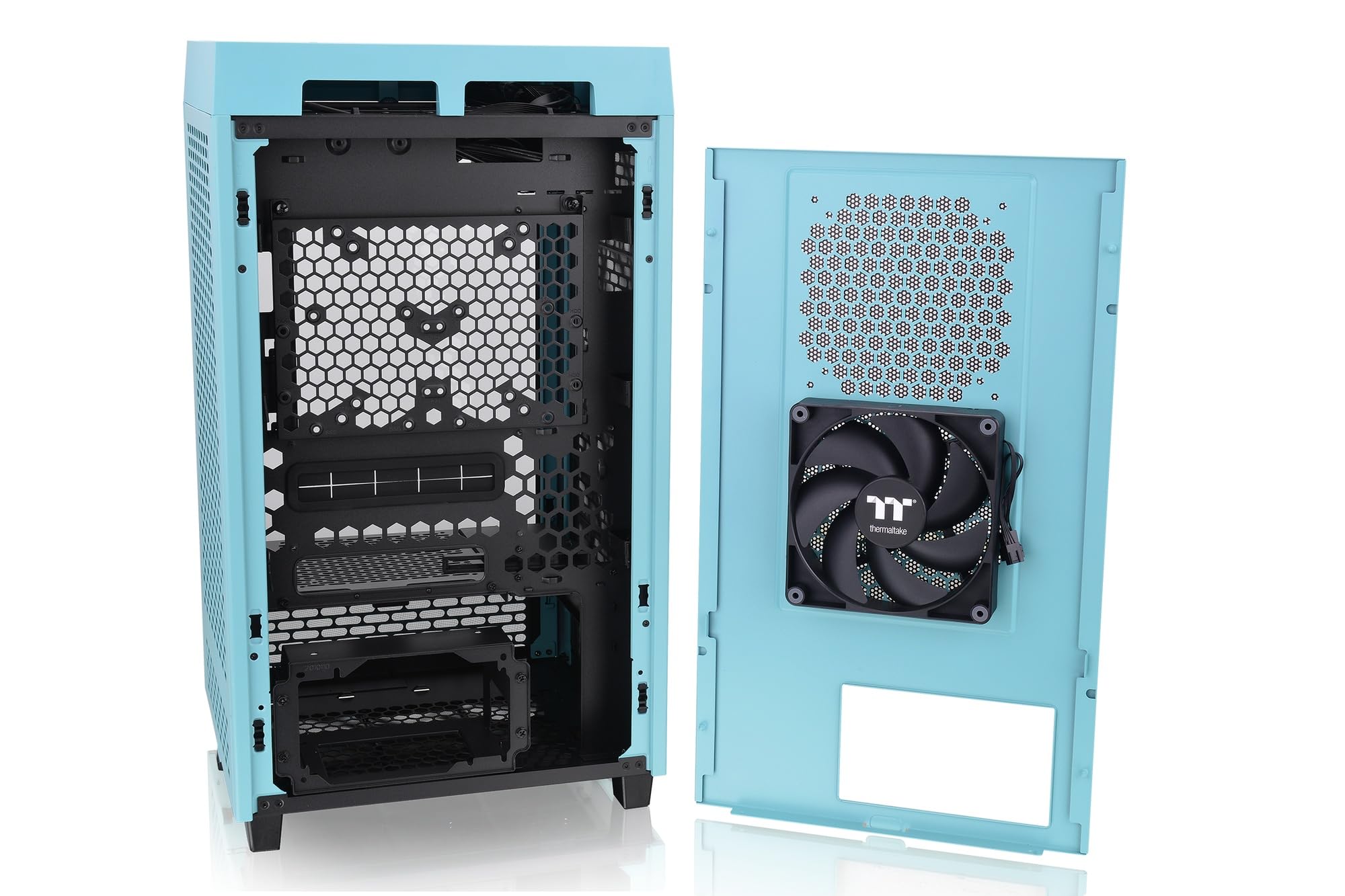 Thermaltake The Tower 200 | Turkusowy