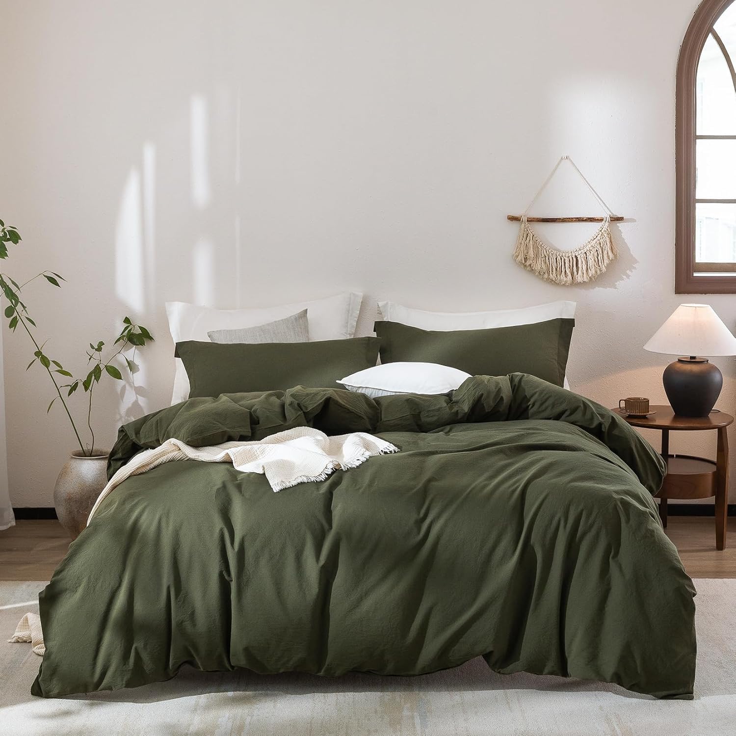 Warm Moment Washed Cotton Duvet Cover