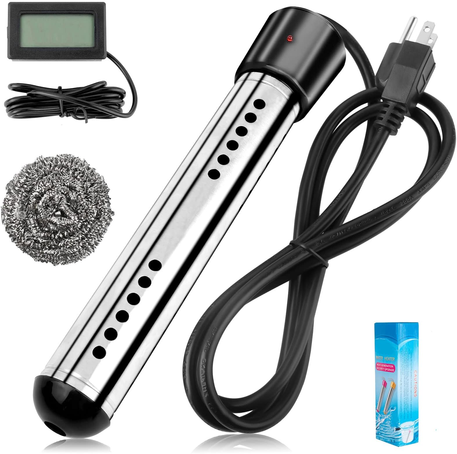 1500w 120V Electric Immersion Water Heater with Timer
