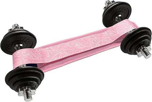 Miniatura 7 de Cinturón de empuje de cadera Entrenador de glúteos resistente y seguro con acolchado adicional de goma antideslizante para mancuernas, pesas rusas