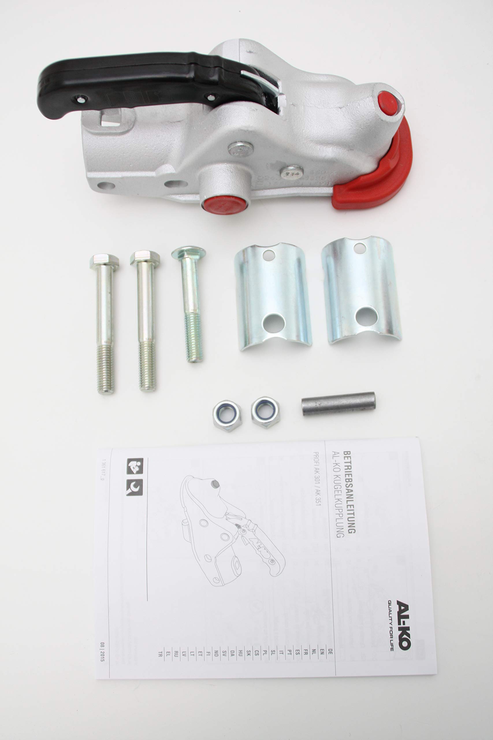 ALKO AK 301 Guss Zugkugelkupplung Adapter mit Soft Dock 3000kg Zugmaul