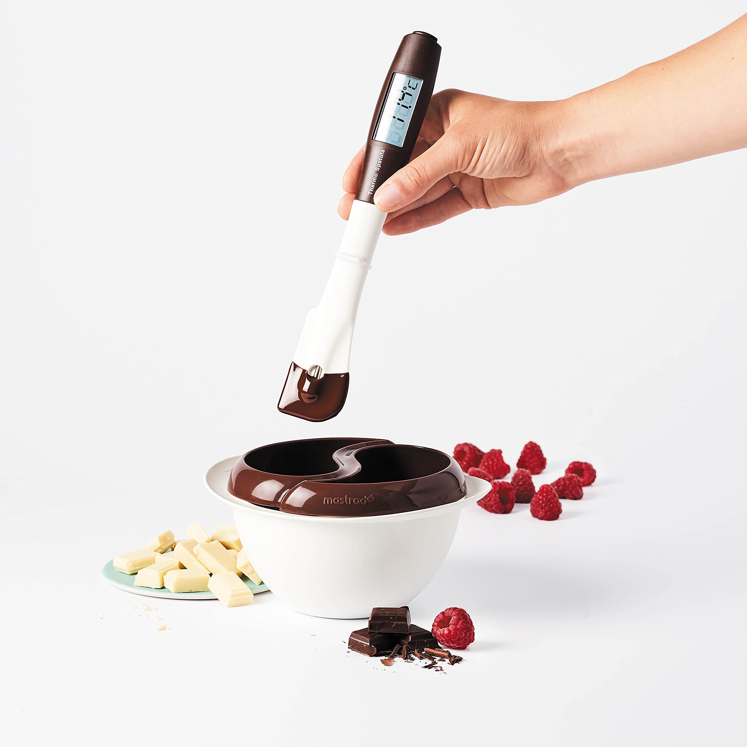 Spatola Termometro METALTEX - Digitale, Silicone, 2 Pezzi, Per Cucina