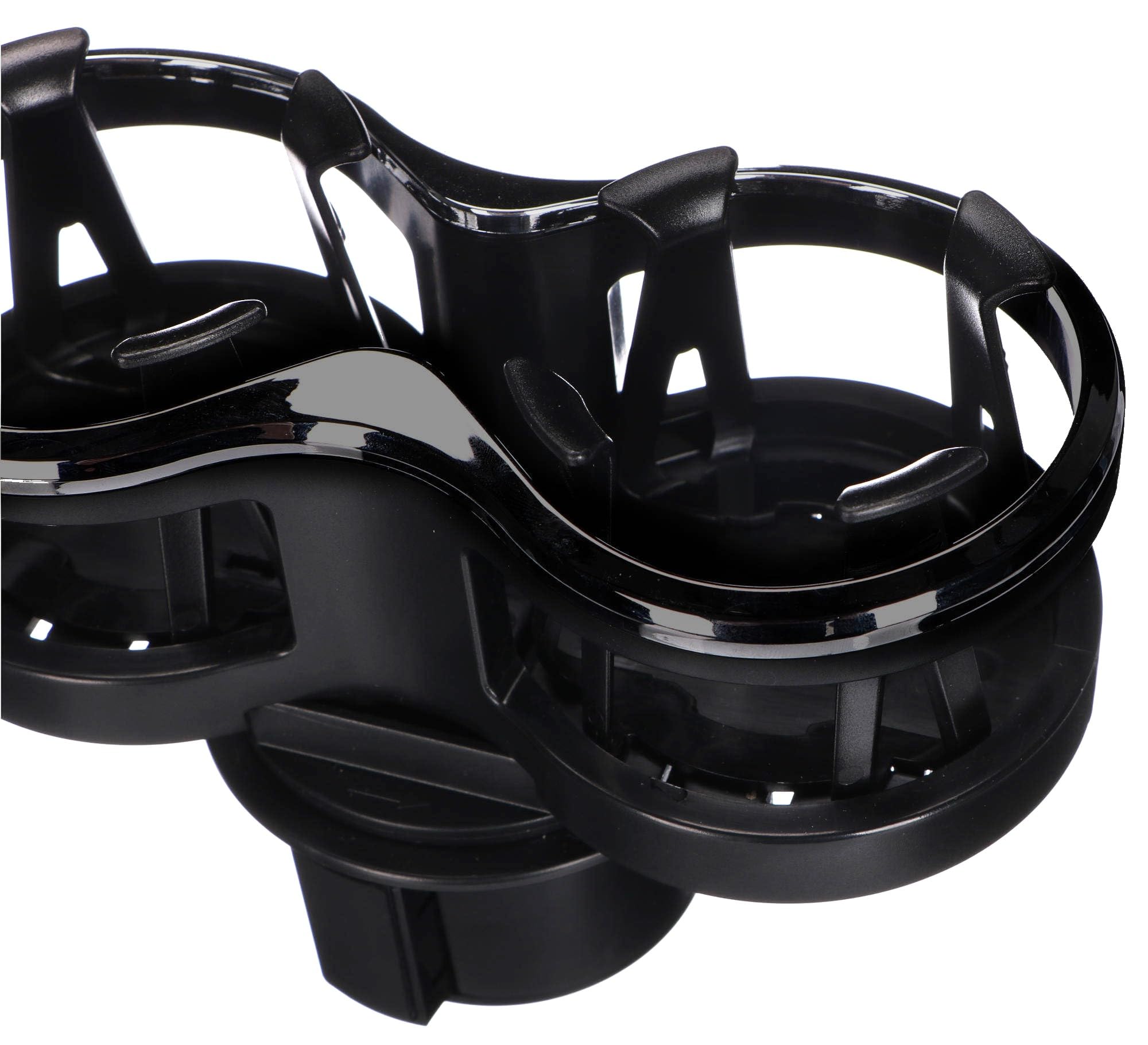 CAR CUP HOLDER 1 adapter do uchwytu na napoje, z regulowaną podstawą i podstawką, pasuje do większości samochodowych uchwytów na kubki, kompatybilny z butelkami o średnicy do 7 cm