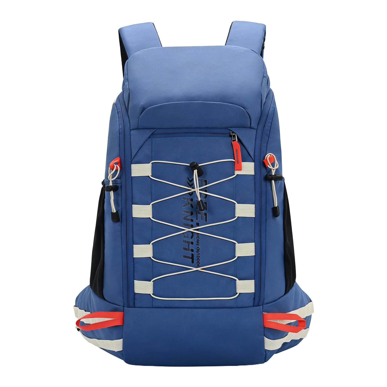 Sac à Dos de Randonnée Outdoor 40L Daypack Imperméable Grand Sac à Dos de Camping Backpack Nylon Léger pour Femmes Hommes Voyage Trekking Escalade Bleu
