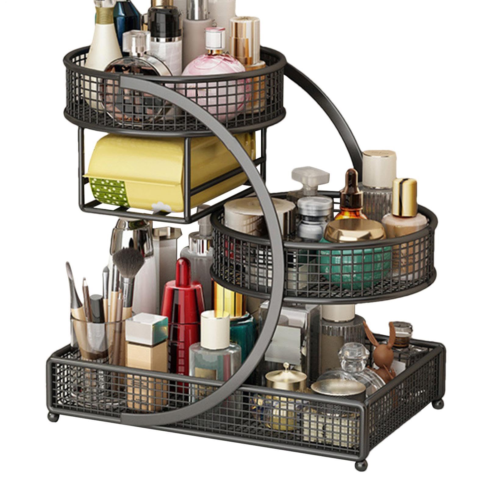 Organizador de cosméticos - Estante vertical para encimera