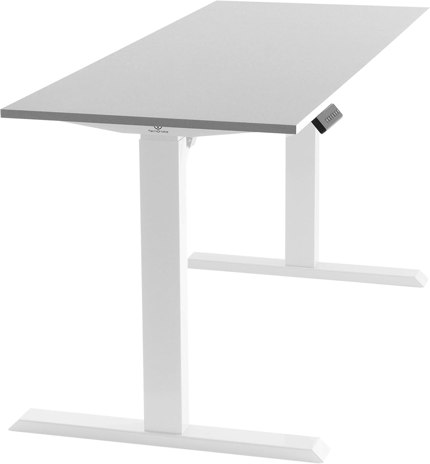 TechOrbits Electric Standing Desk Frame 60 x 24 Inch Tabletop