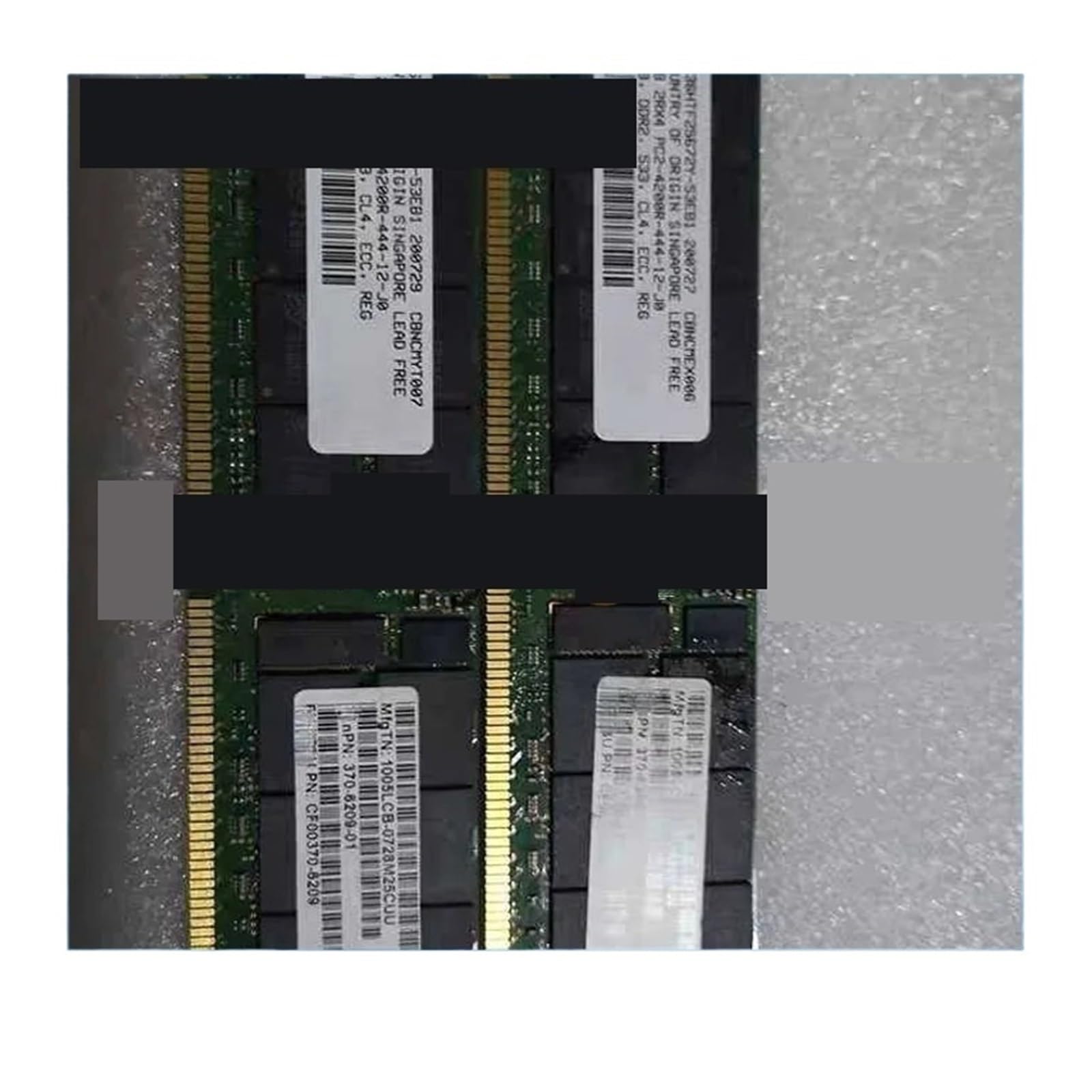 BALYDLUL 1pcs For T2000 370-6209 2G 2Rx4 PC2-4200R CF00370-6209 D-DR2 Kit