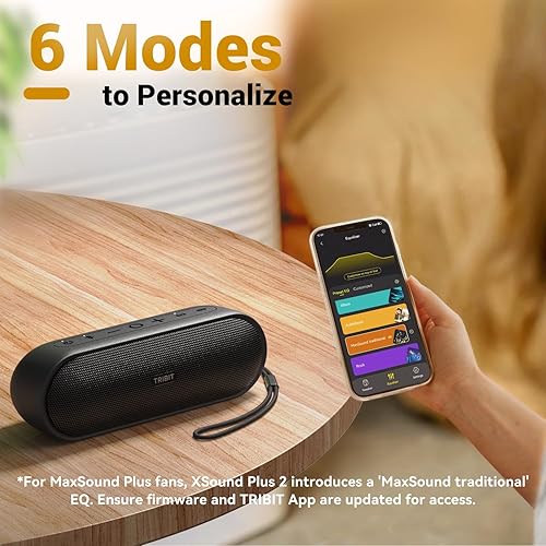 Miniatura 6 de Tribit Altavoz Bluetooth portátil XSound Plus 2, altavoz inalámbrico de 30 W con XBass, IPX7 impermeable, tiempo de reproducción de 24 horas, sonido