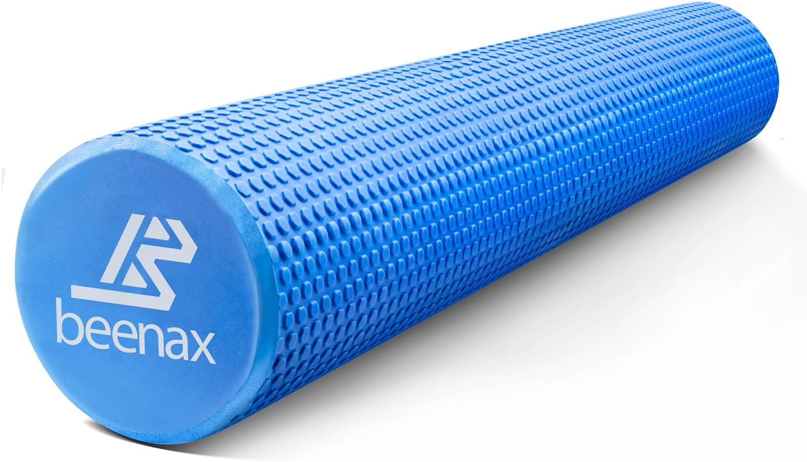 Beenax Foam Roller 90cm - Lightweight Muscle Roller for Fitness, Pilates, Yoga, Physio, Trigger Point, Deep Tissue, Joint Massage, Pain Relief - Designed to Relieve Stress and Relax Tight Muscles