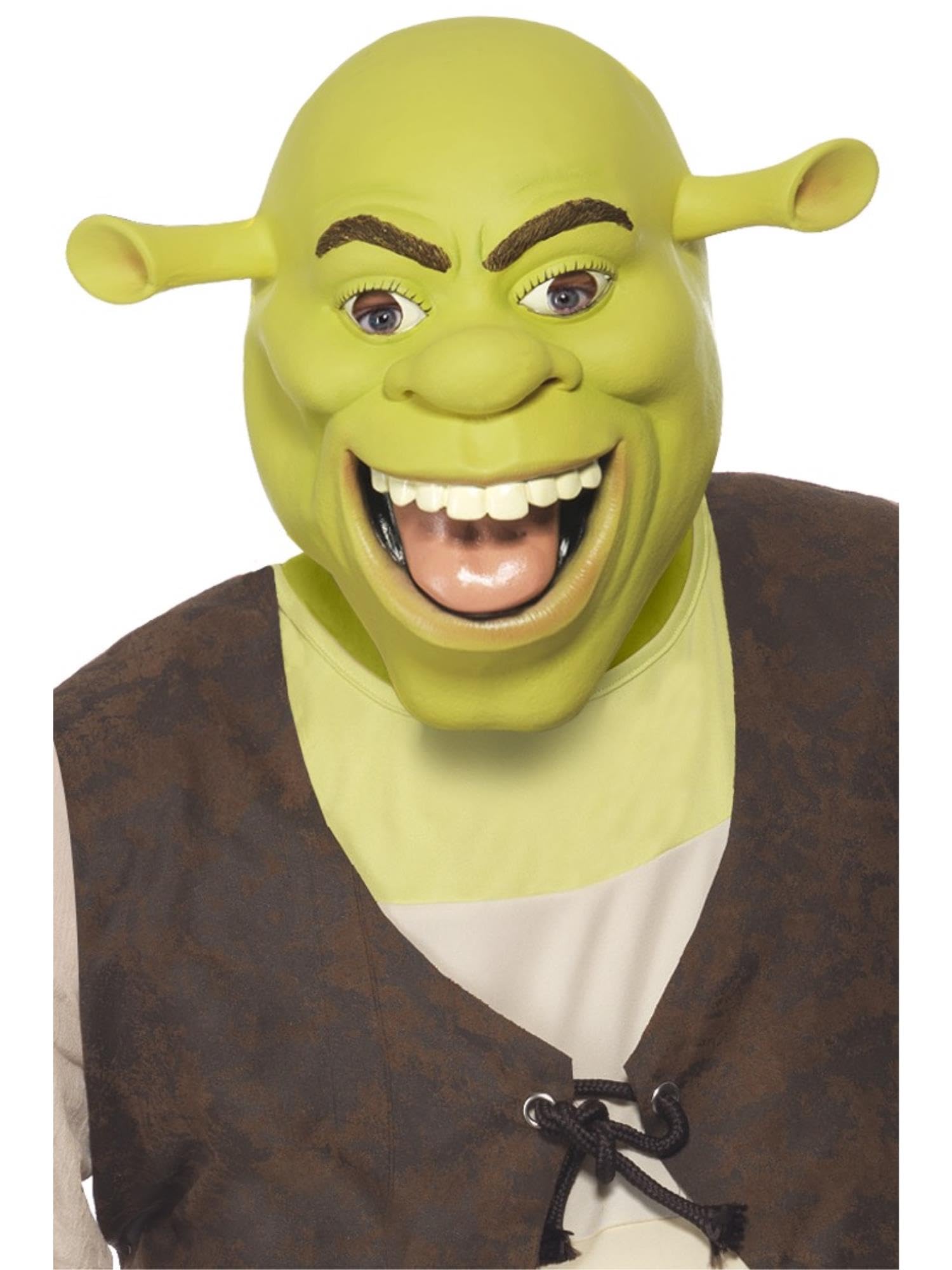 Smiffys Officially Licensed Shrek Latex Mask