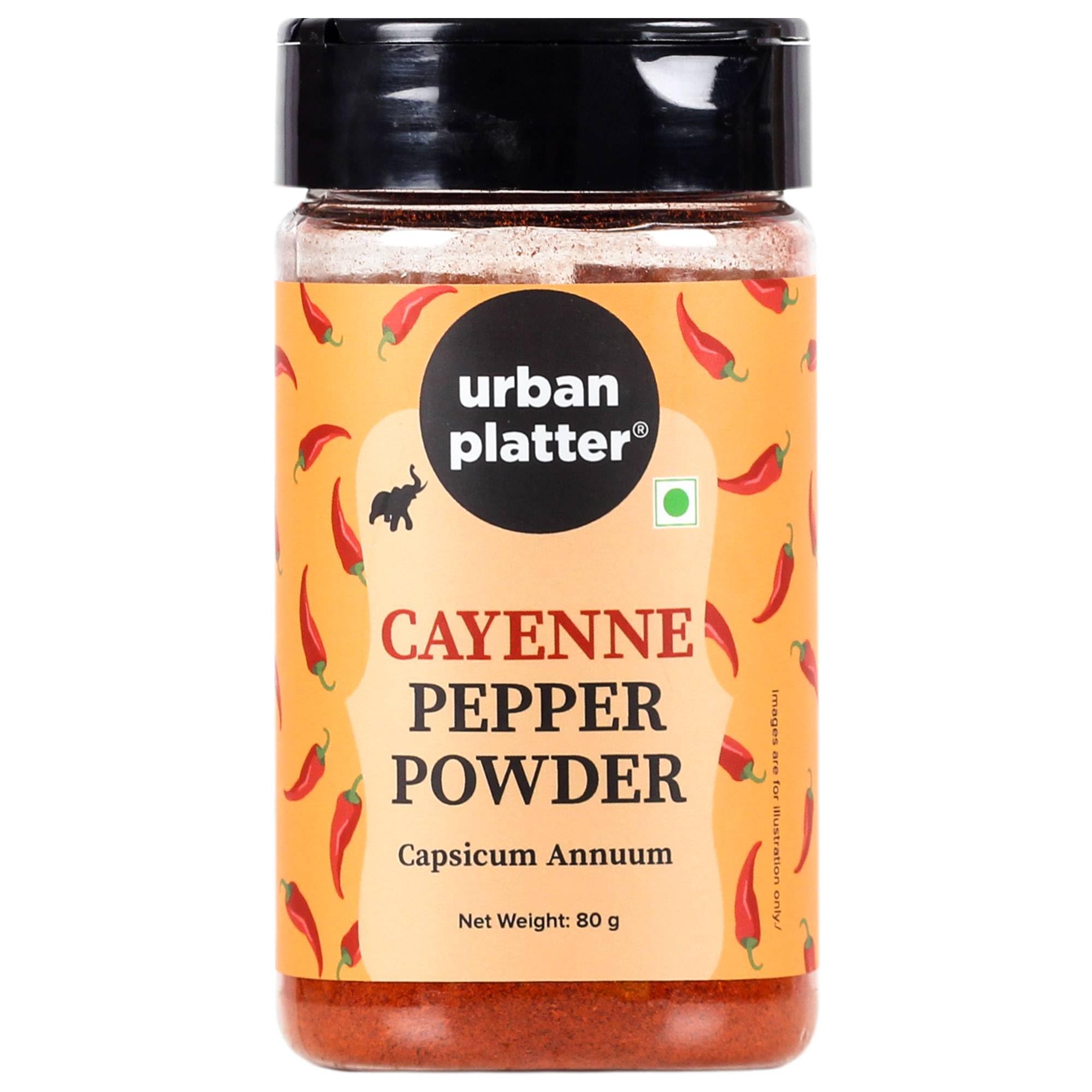 Urban Platter Cayenne Pepper Powder, 80g [Spicy & Smoky Pepper Powder] (B082L4NK5N) Amazon Price History, Amazon Price Tracker